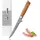 Zayiko Kinone Ausbeinmesser 16 cm Wurzelholzgriff Birke grau/schwarz/bronze