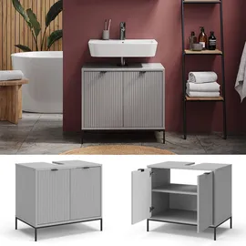 Vicco Waschbeckenunterschrank Eliza 70 x 63 cm mit Türen