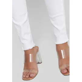 Only Blush Ankle Skinny Jeans in Weiß-XS-L34
