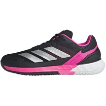 adidas Herren Defiant Speed 2 Tennis Shoes, core Black/Silver met./core Black, 40 2/3 EU