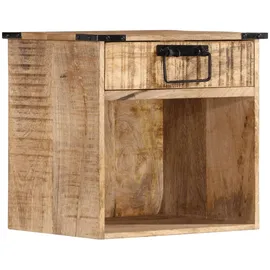 vidaXL Nachttisch 40x30x37 cm Massivholz Mango