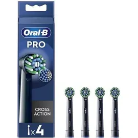 Oral-B CrossAction Pro Aufsteckbürste schwarz 4 St.