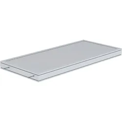 Munk Plattform Aluminium geriffelt - 632102