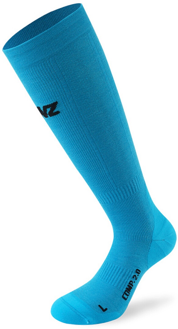 Lenz Compression 2.0 Merino, blauw, S Voorman