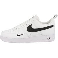 Nike Air Force 1 Low Multi-Etch Swoosh White Black - 45 - 45 EU