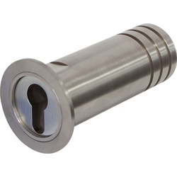 ABUS KeyGarage 728, ohne Abdeckung, ohne Zylinder, silber