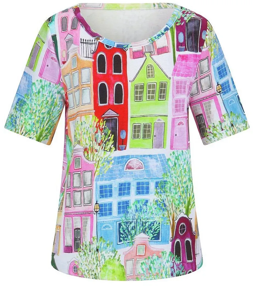 Rundhals-Shirt Efixelle mehrfarbig, 38