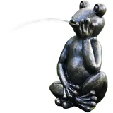 HEISSNER Teichfigur Lazy Frog, 20x19x30cm