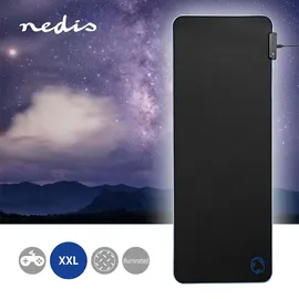 Nedis Gaming Mauspad XL Schwarz