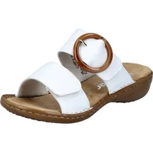 Rieker FSK Damen Sandalen für Damen, weiß, Größe 40 EU