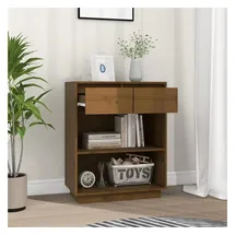vidaXL Nachtschrank 60 x 34 x 75 cm Braun