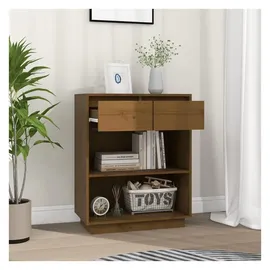 vidaXL Nachtschrank 60 x 34 x 75 cm Braun