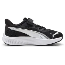 Puma Pounce Lite AC+ Kinder Black/White/Silver 29