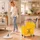 Homcom Reinigungswagen 20 Liter Gelb