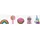 Crocs Everything Nice 5 Pack Pink