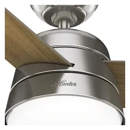 Hunter Finley L 132 cm Deckenventilator Nickel