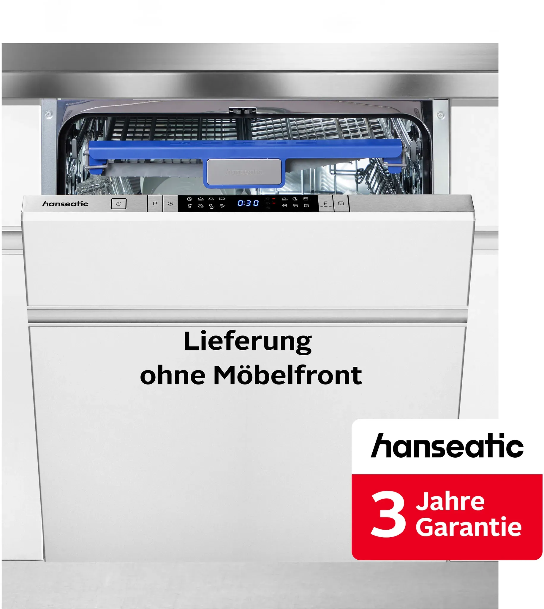HANSEATIC vollintegrierbarer Geschirrspüler 
