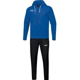 Jako Damen Jogginganzug Base mit Kapuze Royal, 44 M9665