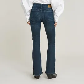G-Star 3301 Flare Jeans Worn In Icy Blue 29 32