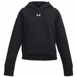 Under Armour Rival Fleece Crop Jr - Kapuzenpullover - Mädchen - Black - YS