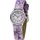 JACQUES FAREL HCC 435 34,5 mm Edelstahlgehäuse Lila Lederarmband onesize