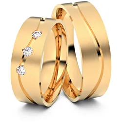 Trauringe Pirna 585er RosÈgold - 3061