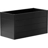 Guardi Metall-Hochbeet 140 x 70 x 76 cm Anthrazit