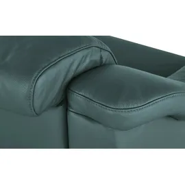 HIMOLLA Ledersofa 2-Sitzer türkis/petrol