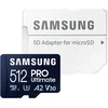 SAMSUNG Speicherkarte Pro Ultimate, blau (eh13), 512 GB, Speicherkarten