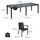 Dmora Outdoor Lounge Set Manarola 8-tlg. Anthrazit