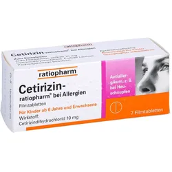 Cetirizin-ratiopharm bei Allergien
