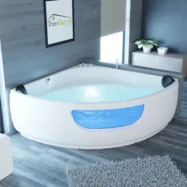 Tronitechnik Paros Whirlpoolbadewanne 135 x 135 cm WP-PAR135