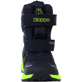 Kappa Unisex Kinder Stiefel Winterschuh gefüttert Stylecode 260903K Schwarz, Schuhgröße:31 EU - 31