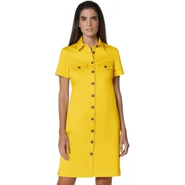 Madeleine Hemdblusenkleid Gelb 40