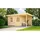 Weka Fides 2 3,90 x 2,40 m natur mit Anbau