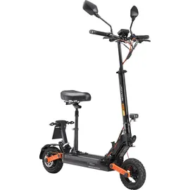 Vorago Joyor S8E Elektroroller 45 km/h 800W Sitz faltbar offroad Federung NFC E-Scooter E-Mofa Moped - Schwarz