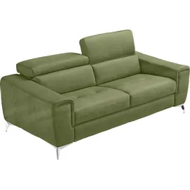 Egoitaliano Schlafcouch Mikrofaser 2-Sitzer Kiwi