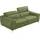 Egoitaliano Schlafcouch Mikrofaser 2-Sitzer Kiwi