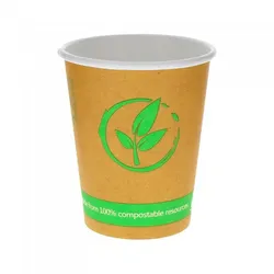 50 Stk. Umweltfreundliche Pappbecher für Kaffee Ref TPVC0802 Ref.TPVC0802