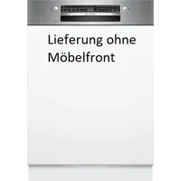 Bosch Serie 2 SMI2HTS06E Einbau-Geschirrspüler (teilintegrierbar, 598 mm breit, Edelstahl)