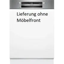 Bosch Serie 2 SMI2HTS06E Einbau-Geschirrspüler (teilintegrierbar, 598 mm breit, Edelstahl)