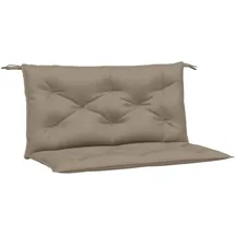 vidaXL Gartenbank-Auflagen 2 Stk. Taupe 100x50x7 cm Oxford-Gewebe