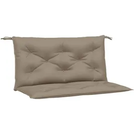 vidaXL Gartenbank-Auflagen 2 Stk. Taupe 100x50x7 cm Oxford-Gewebe