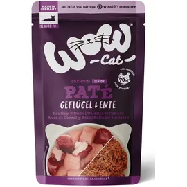 wow cat Nassfutter Premium Paté Senior Geflügel & Ente 12 x 125 g