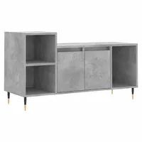 VidaXL TV-Schrank Betongrau 100x35x55 cm Holzwerkstoff