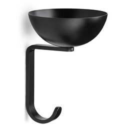 Wandhaken Nest Northern schwarz, Designer Stine Aas, 20 cm