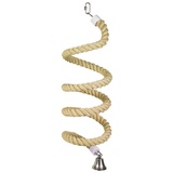 Nobby 31615 Cage Toy, Sisal Seil Spirale natur groß