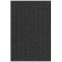 vidaXL Fußmatte 60 x 90 cm Schwarz