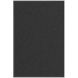 vidaXL Fußmatte 60 x 90 cm Schwarz