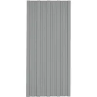 vidaXL Dachpaneel 12 Stk. 100 x 45 cm grau